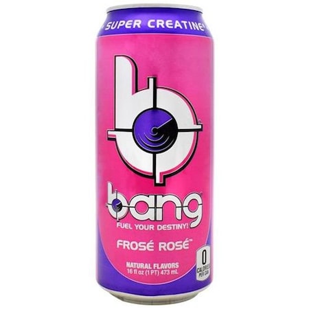 VPX SPORT VPX 840438 16 oz Bang Energy Ready to Drink; Frose Rose - 12 Per Case 840438
